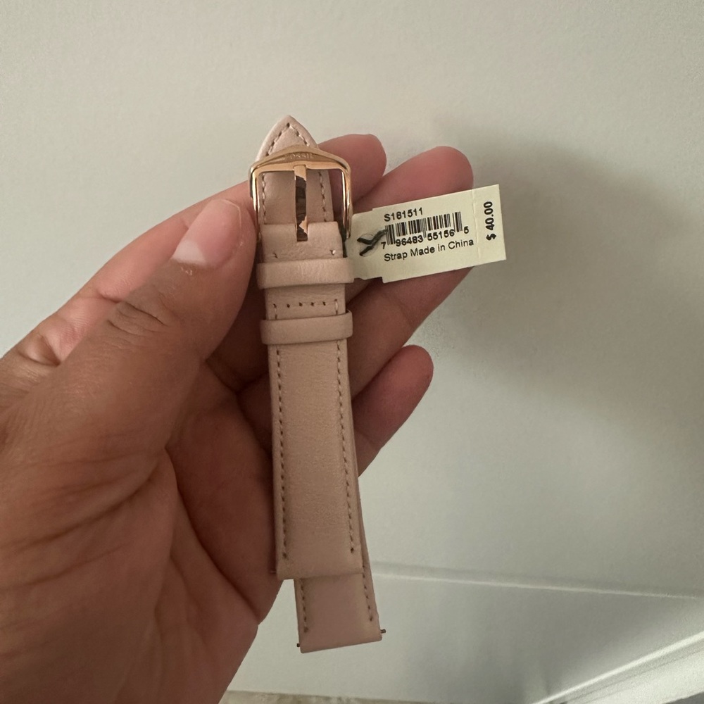 Elegant Pink Watch Strap